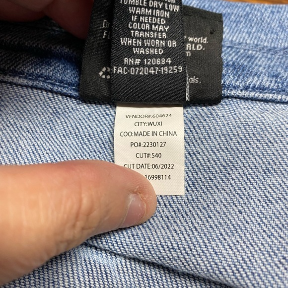 Her Universe Doctor Strange inthe Multiverse of Madness Blue Oversized Jacket 4X - Picture 16 of 17